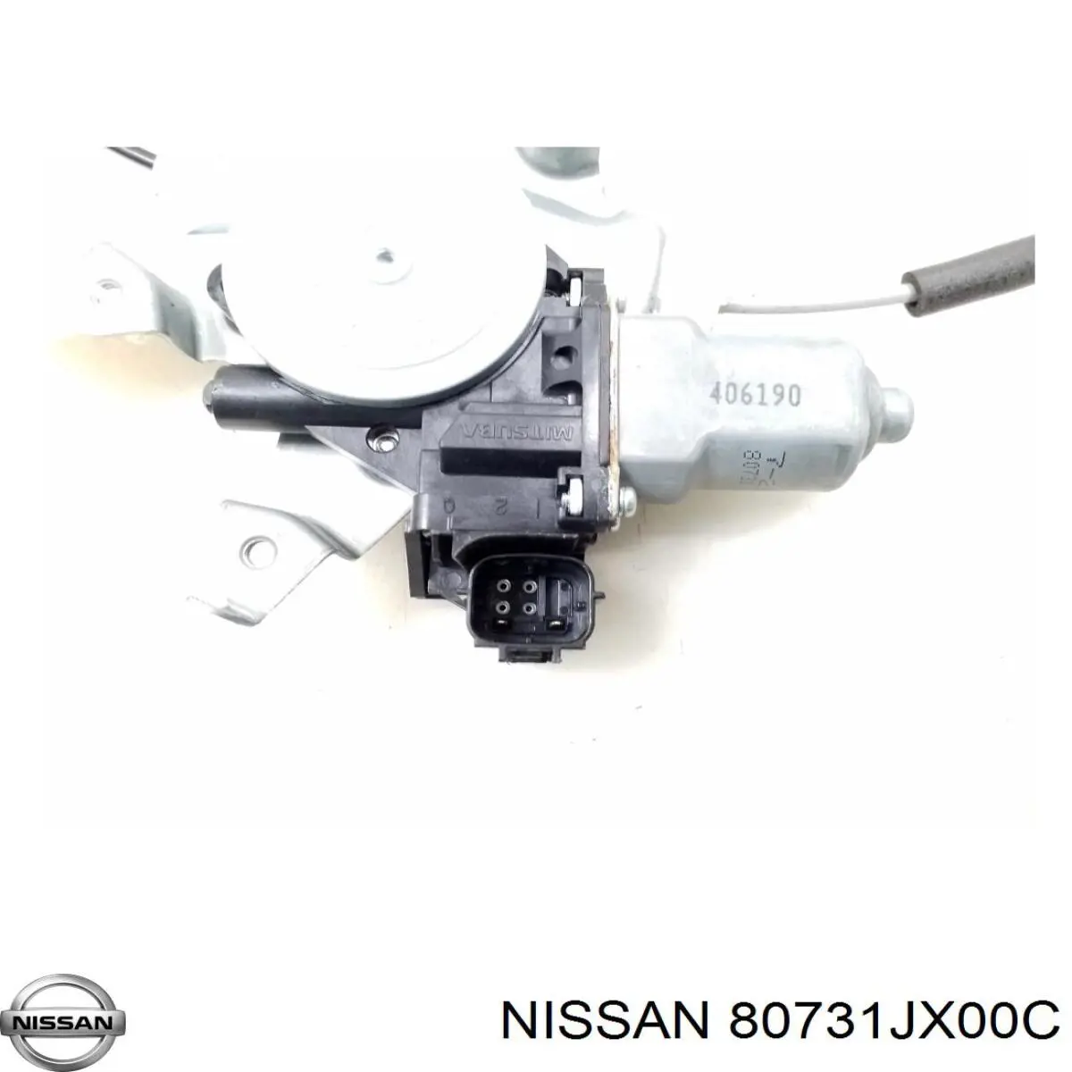 Мотор склопідйомника дверей передніх, лівих Nissan/Infiniti 80731JX00C ціна, від 31.67 USD