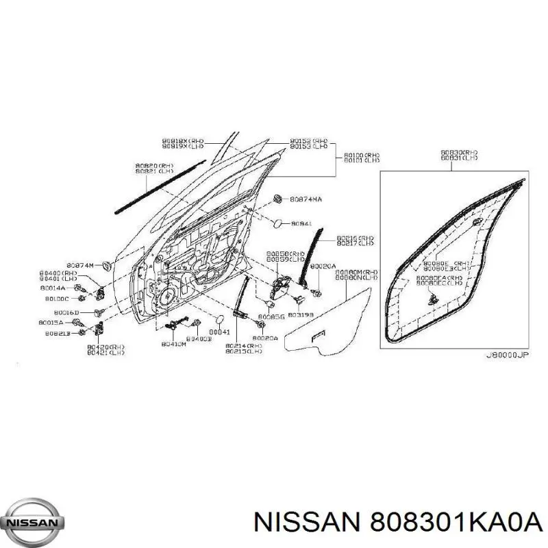 808301KA0A Nissan/Infiniti 