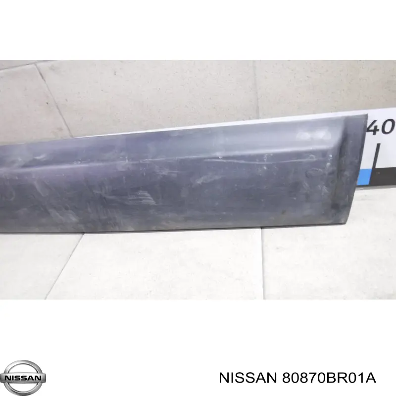 Молдинг задніх правих дверей 80870BR01A Nissan/Infiniti