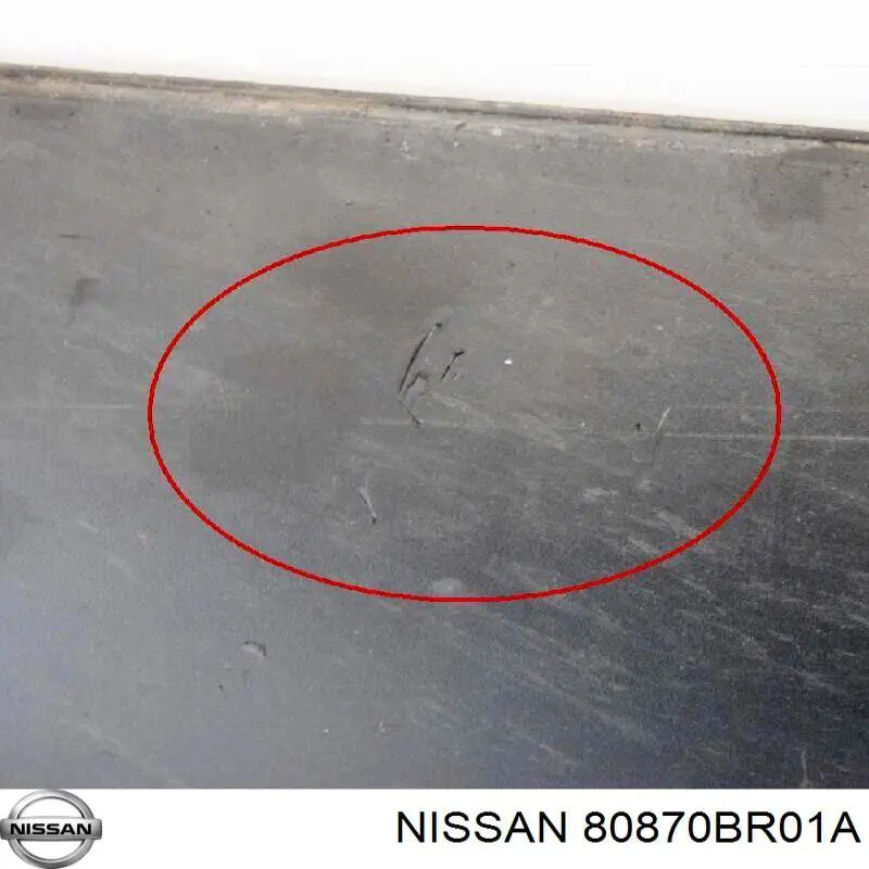 Купити 80870BR01B Nissan/Infiniti Молдинг задніх правих дверей