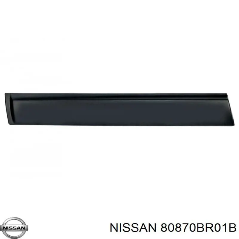 80870BR01B Nissan/Infiniti Молдинг задніх правих дверей