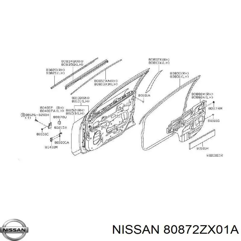 80872ZX01A Nissan/Infiniti 