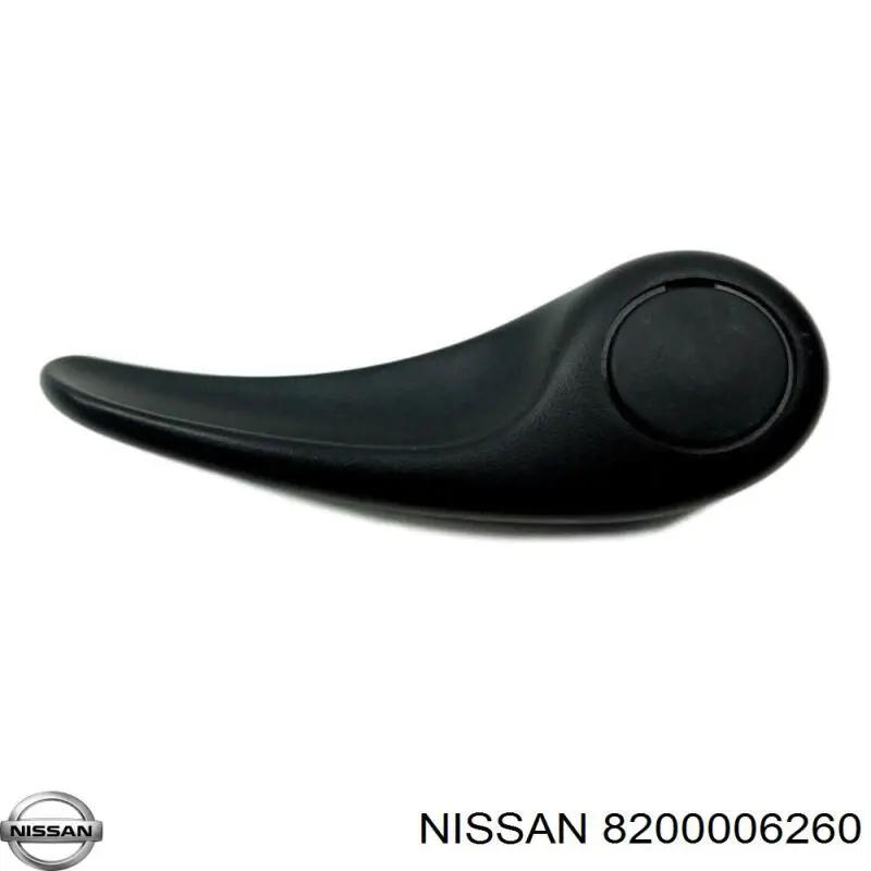 Ручка задньої (двостулкової) двері права внутрішня Nissan/Infiniti 8200006260 ціна, від 3.42 USD