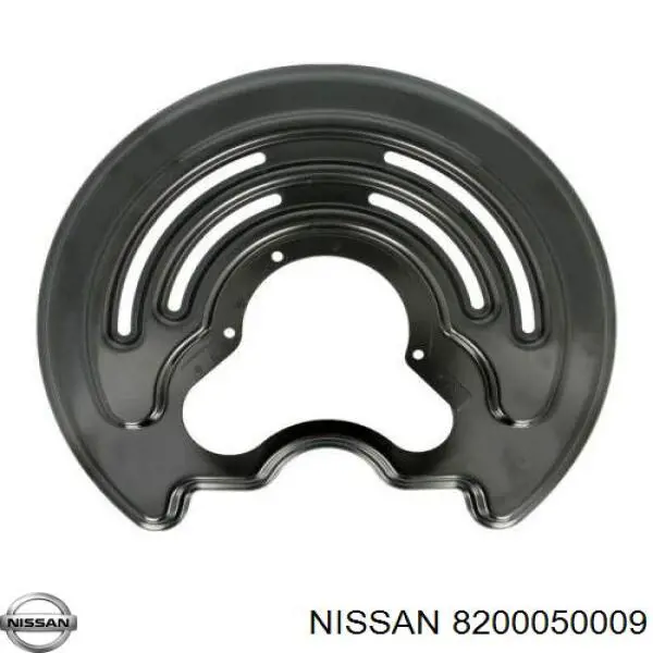 4324200QAB Nissan захист гальмівного диска заднього, правого