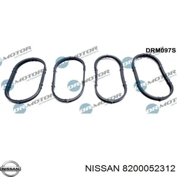 Прокладка впускного колектора 8200052312 Nissan