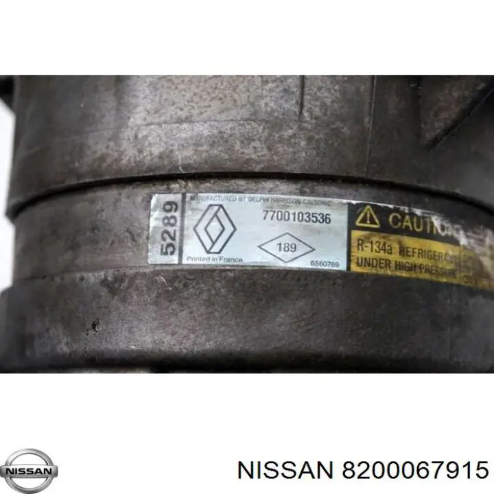 Купити 8200067915 Nissan/Infiniti Компресор кліматичної установки