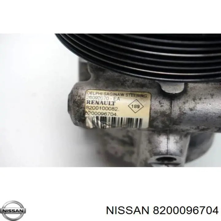 8200096704 Nissan/Infiniti Насос гідропідсилювача
