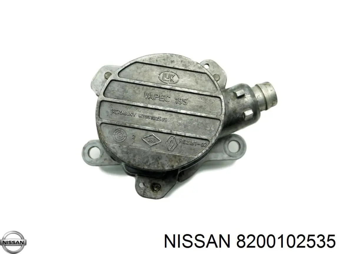 Насос вакуумний Nissan Primastar (J4) (Нісан Прімастар)