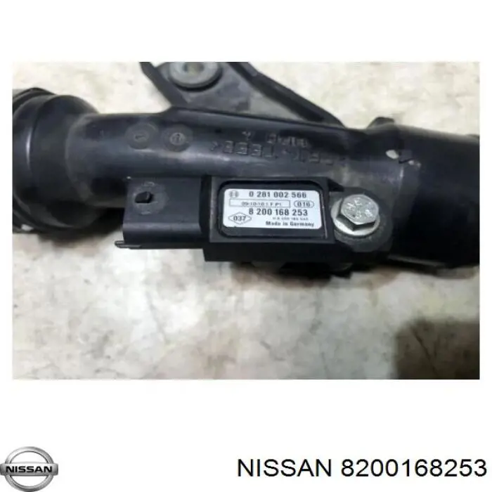 8200168253 Nissan датчик тиску наддуву (датчик нагнітання повітря в турбіну)