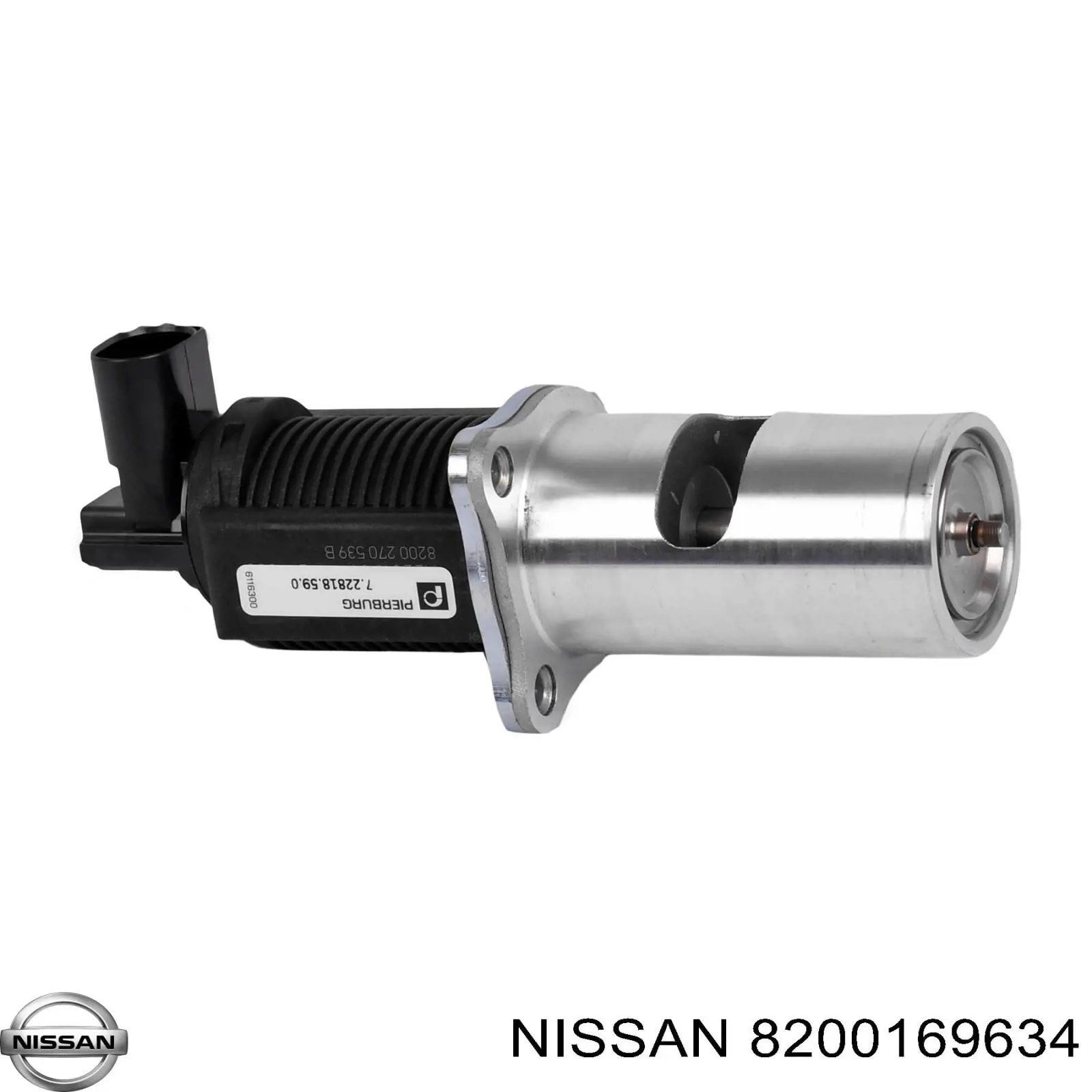 8200169634 Nissan/Infiniti Клапан рециркуляції відпрацьованих газів EGR