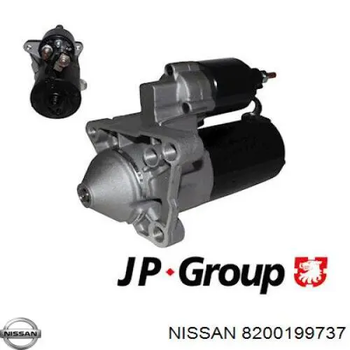 Стартер 8200199737 Nissan/Infiniti