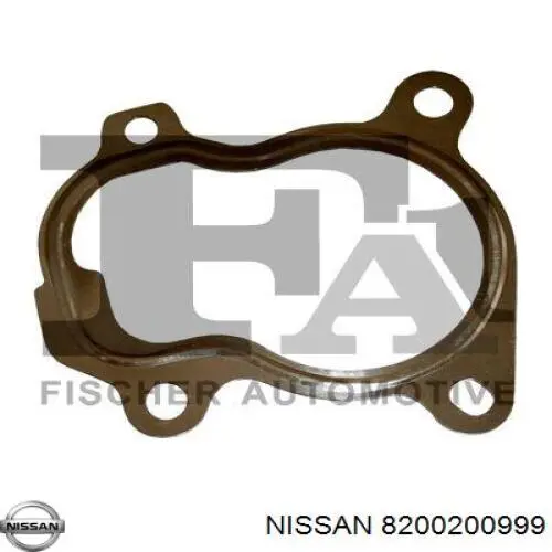 8200200999 Nissan/Infiniti Прокладка турбіни вихлопних газів, впуск