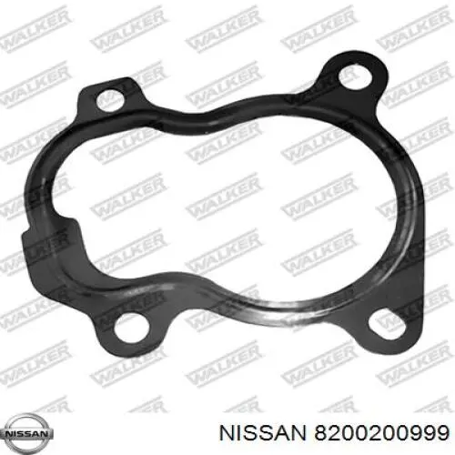 Прокладка турбіни вихлопних газів, впуск 8200200999 Nissan/Infiniti