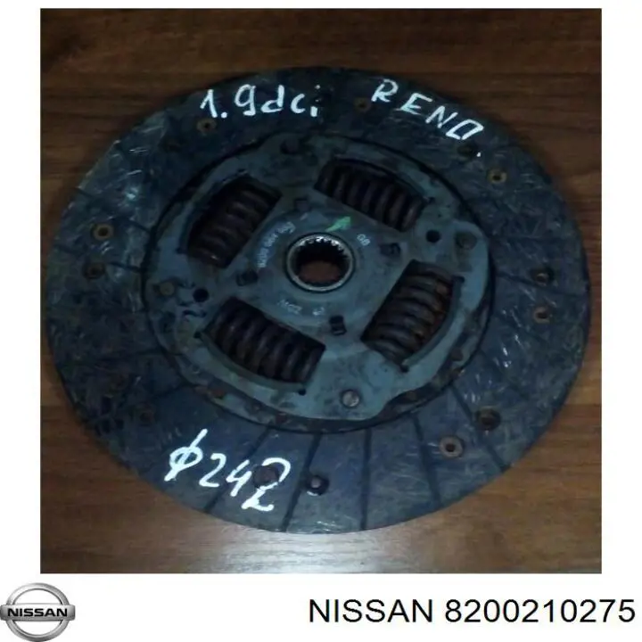 Диск зчеплення 8200210275 Nissan