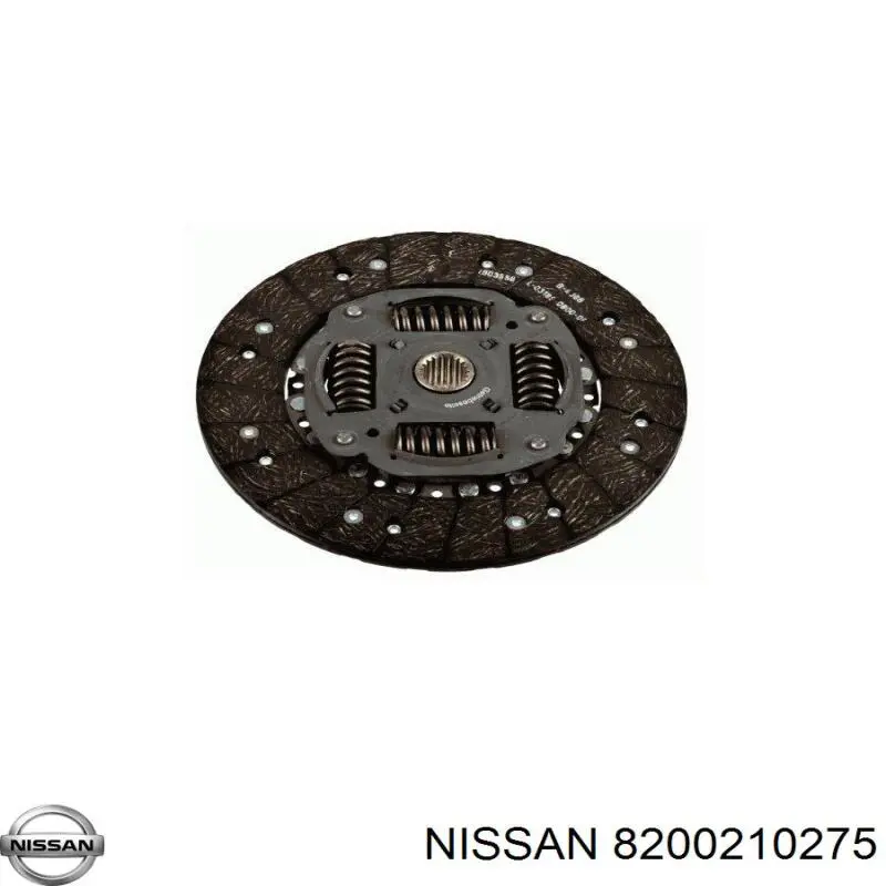 Диск зчеплення ведений Renault (RVI) 8200313646