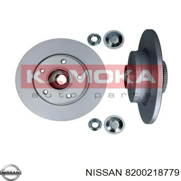 8200218779 Nissan диск гальмівний задній