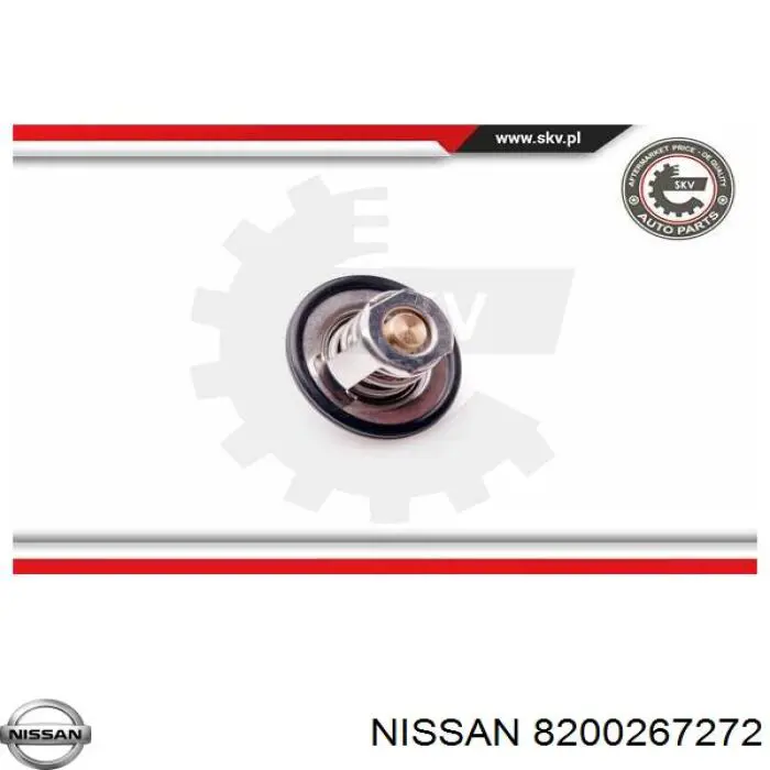 Прокладка термостата 8200267272 Nissan