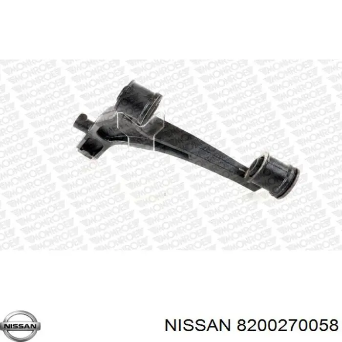 Важіль передньої підвіски нижній, правий 8200270058 Nissan