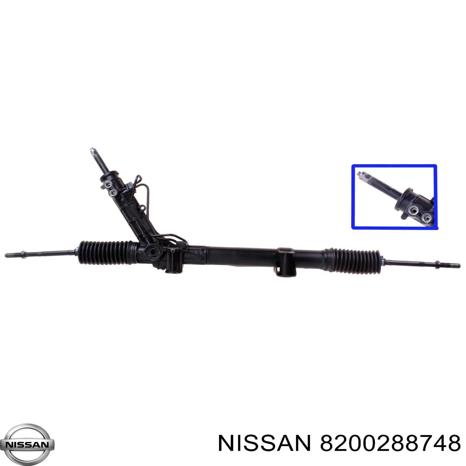 Рейка рульова 8200288748 Nissan