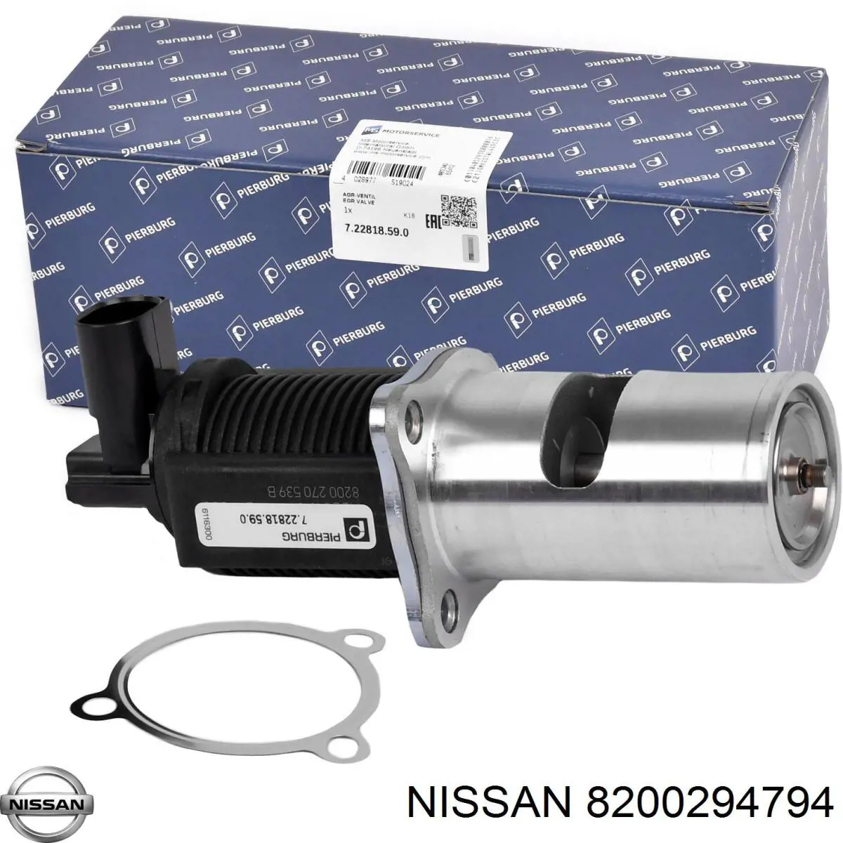 8200294794 Nissan/Infiniti Клапан рециркуляції відпрацьованих газів EGR