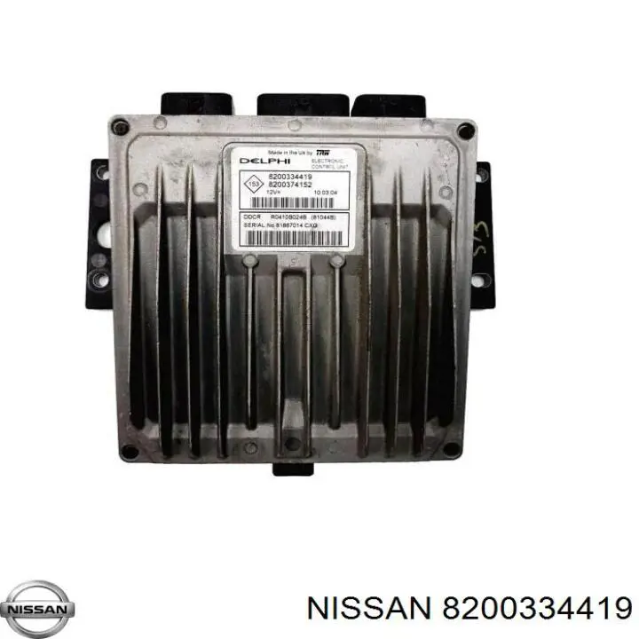 Електронний блок керування двигуном R0410B024D Renault (RVI)
