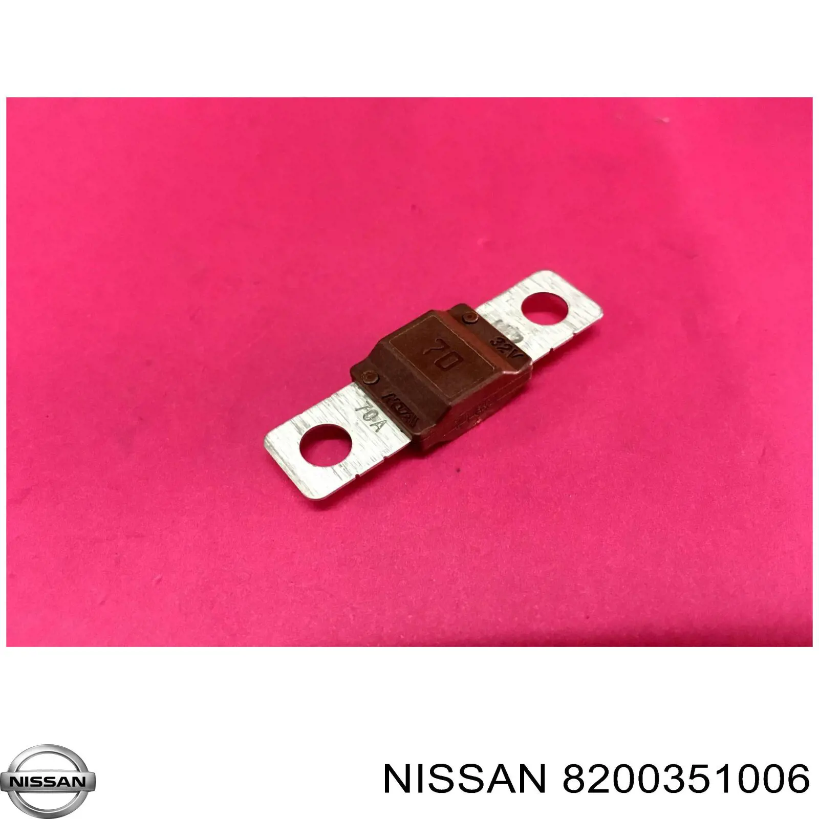 Запобіжники (електричних ланцюгів) Nissan/Infiniti 8200351006