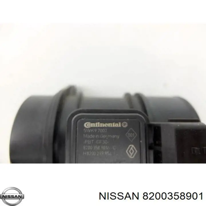 Купити 8200358901 Nissan/Infiniti Повітромір