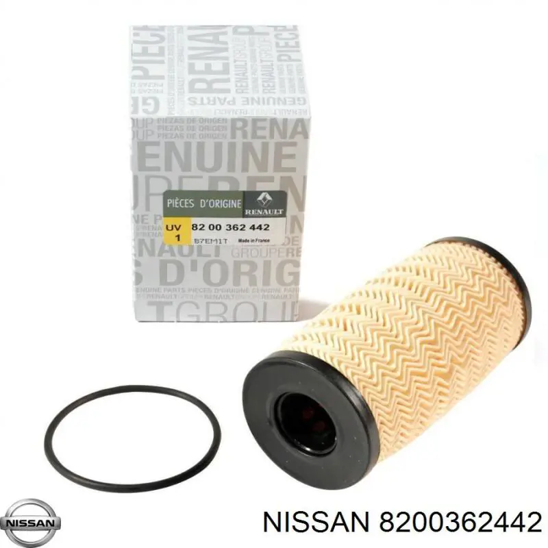8200362442 Nissan фільтр масляний