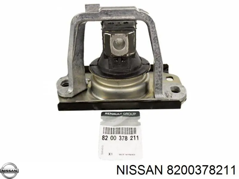 Подушка (опора) двигуна, права 8200378211 Nissan