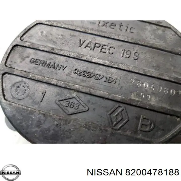 8200478188 Nissan насос вакуумний