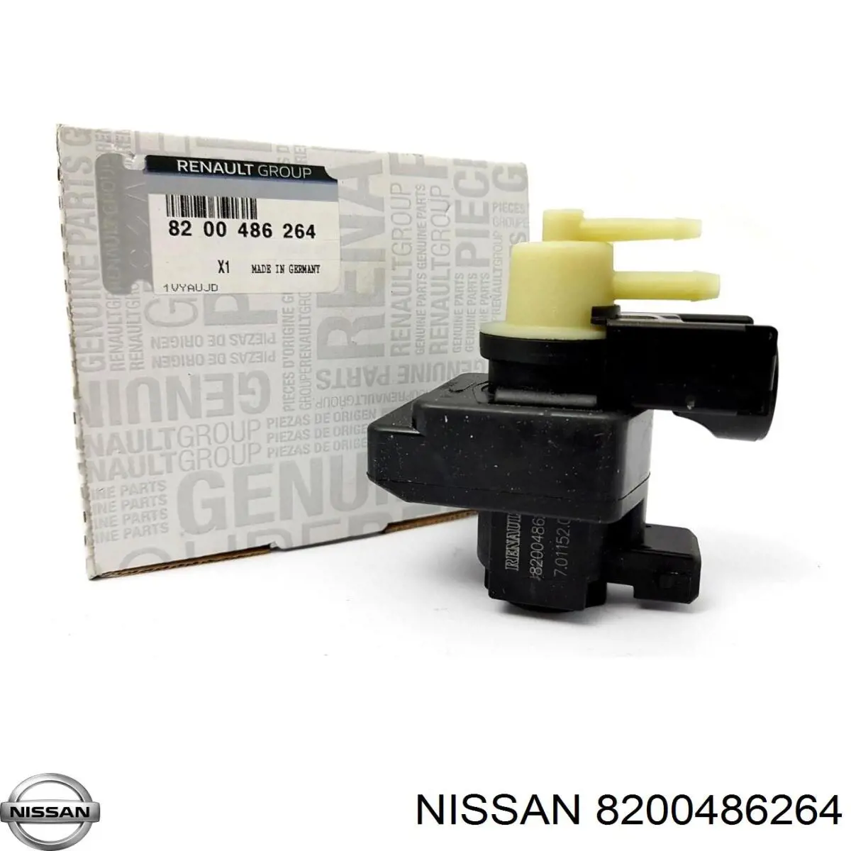 Клапан перетворювач тиску наддуву (соленоїд) 8200486264 Nissan/Infiniti