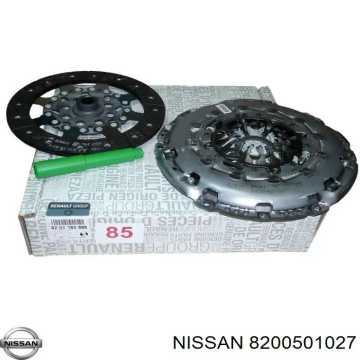 Комплект зчеплення (3 частини) Renault (RVI) 8200501027 ціна, від 438.04 USD