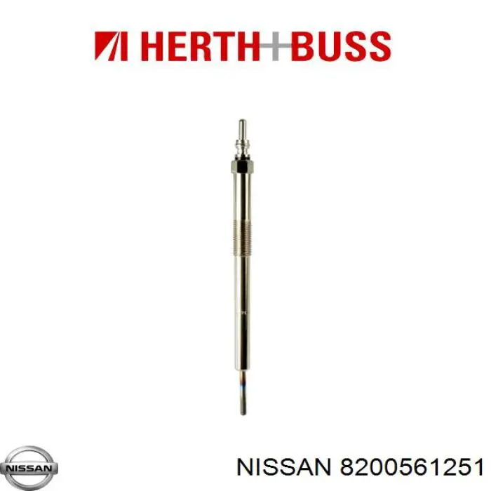 Свічка накалу 8200561251 Nissan/Infiniti