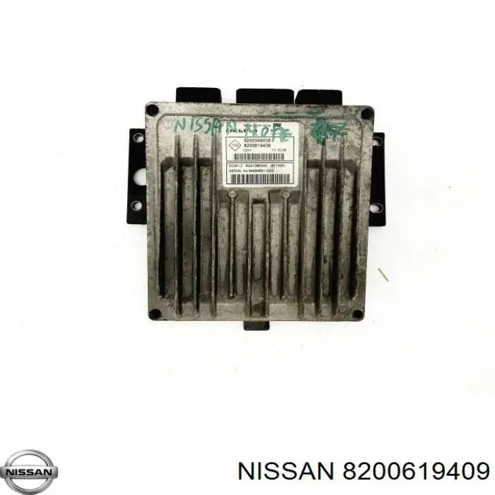 Модуль (блок) керування (ЕБУ) двигуном 8200619409 Nissan/Infiniti