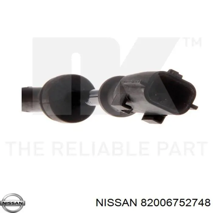 82006752748 Nissan датчик абс (abs передній)