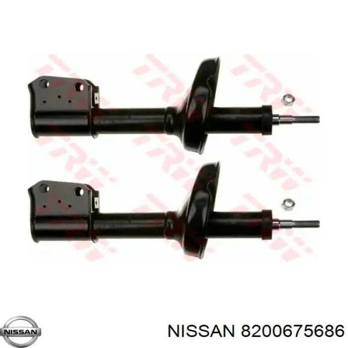 Амортизатор передній 8200675686 Nissan