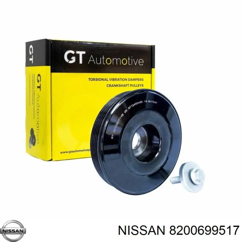 8200699517 Nissan/Infiniti Демпфер колінвалу