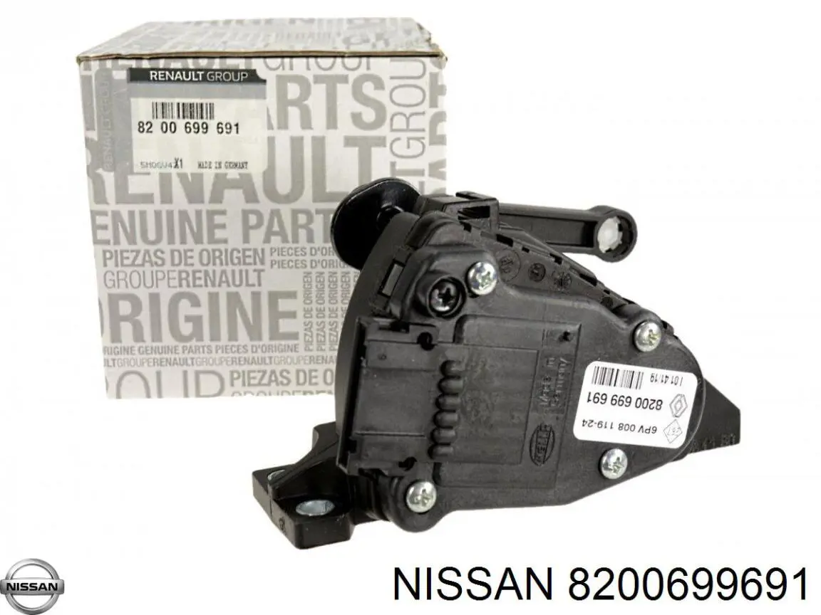 Купити 8200699691 Nissan/Infiniti Датчик положення педалі акселератора (газу)