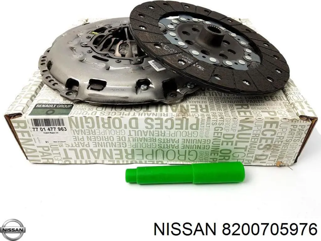 Купити 8200705976 Nissan/Infiniti Комплект зчеплення (диск, корзина, підшипник)