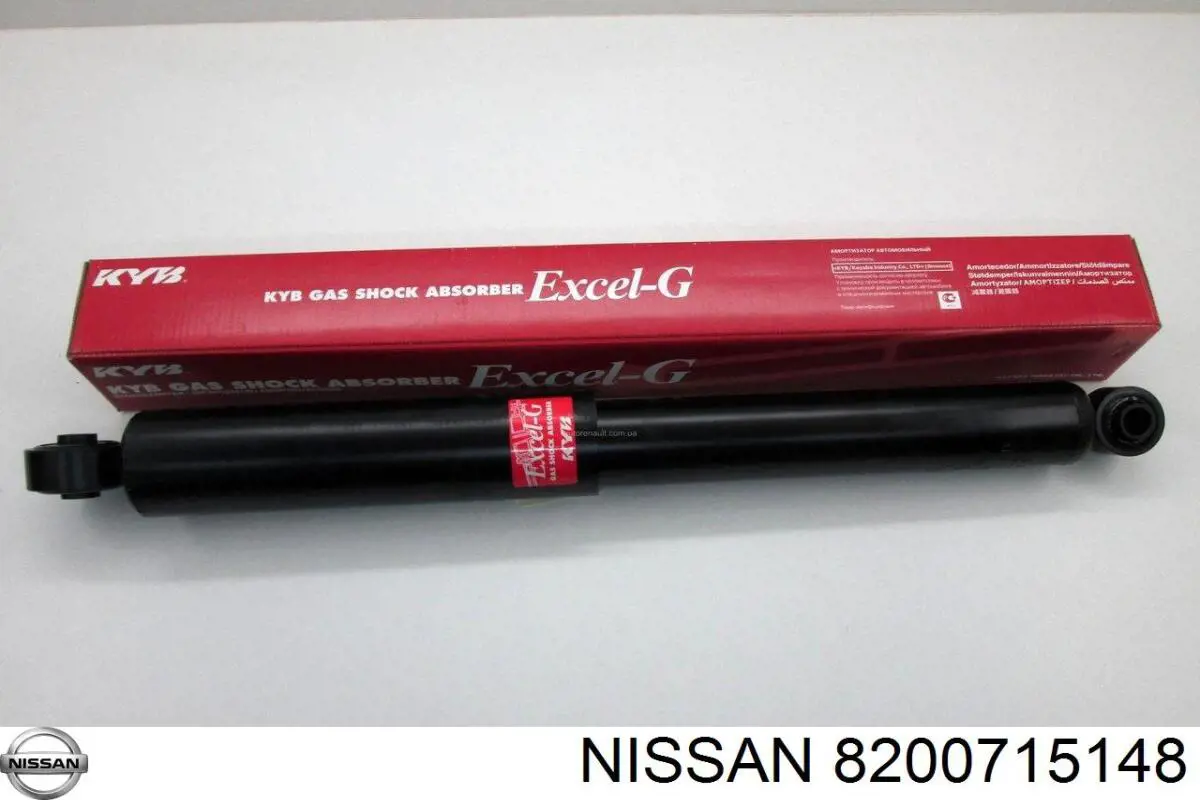 Амортизатор задній 8200715148 Nissan/Infiniti