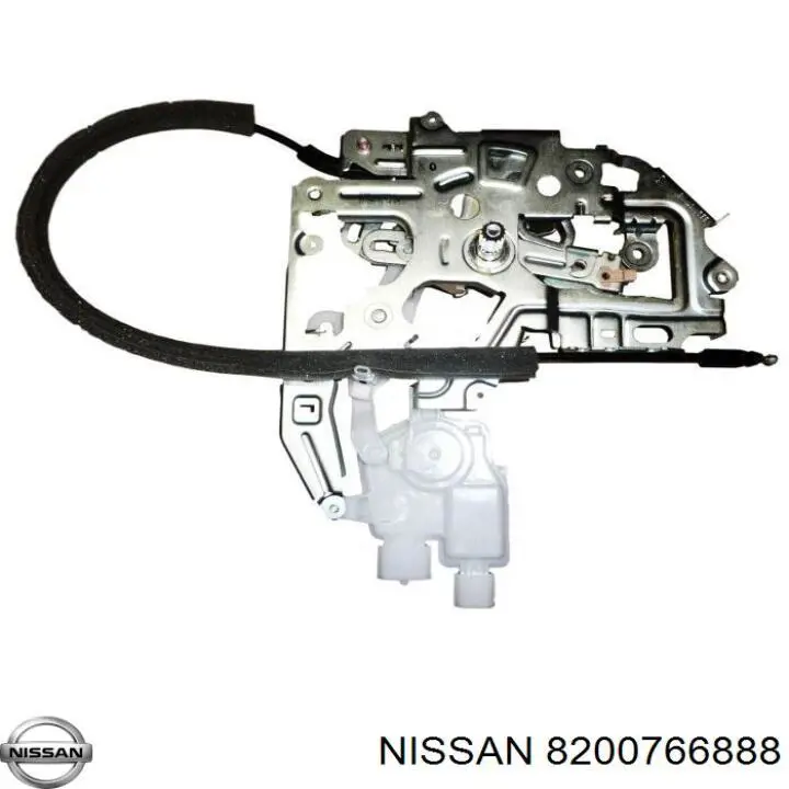 Замок задньої правої двостулкової двері 906127519R Renault (RVI)