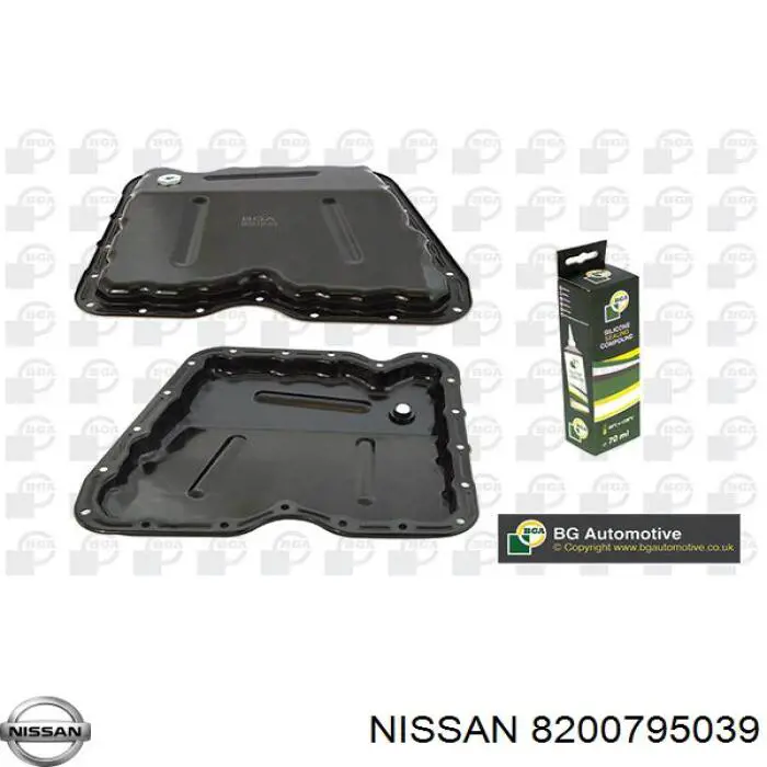 Піддон масляний картера двигуна 8200795110 Renault (RVI)