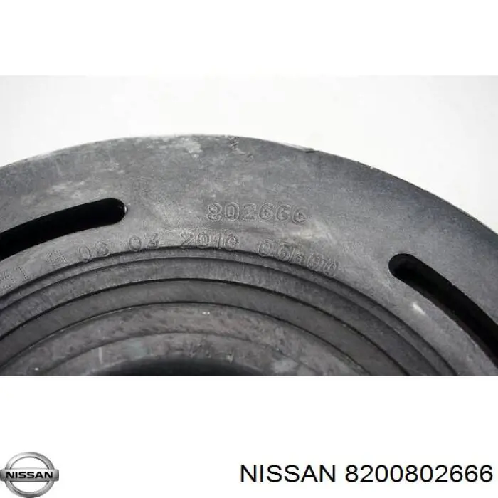 Шків колінвала (демпфер ) Nissan/Infiniti 8200802666 ціна, від 60.77 USD