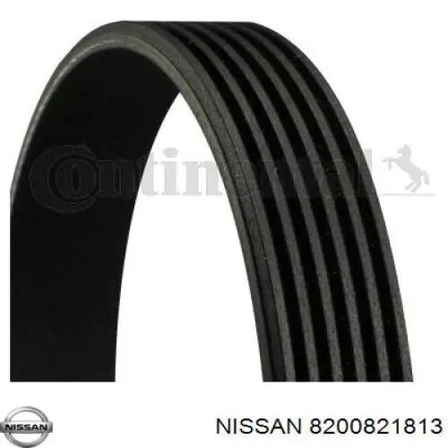Клиновий ремінь Nissan/Infiniti 8200821813 ціна, від 11.30 USD