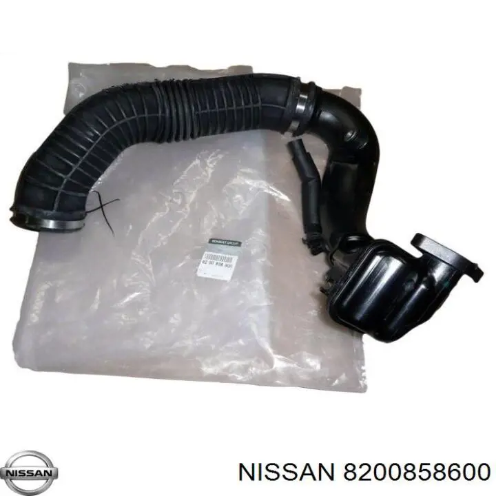 Патрубок повітряний, вхід в турбіну (наддув) Nissan/Infiniti 8200858600 ціна, від 15.58 USD