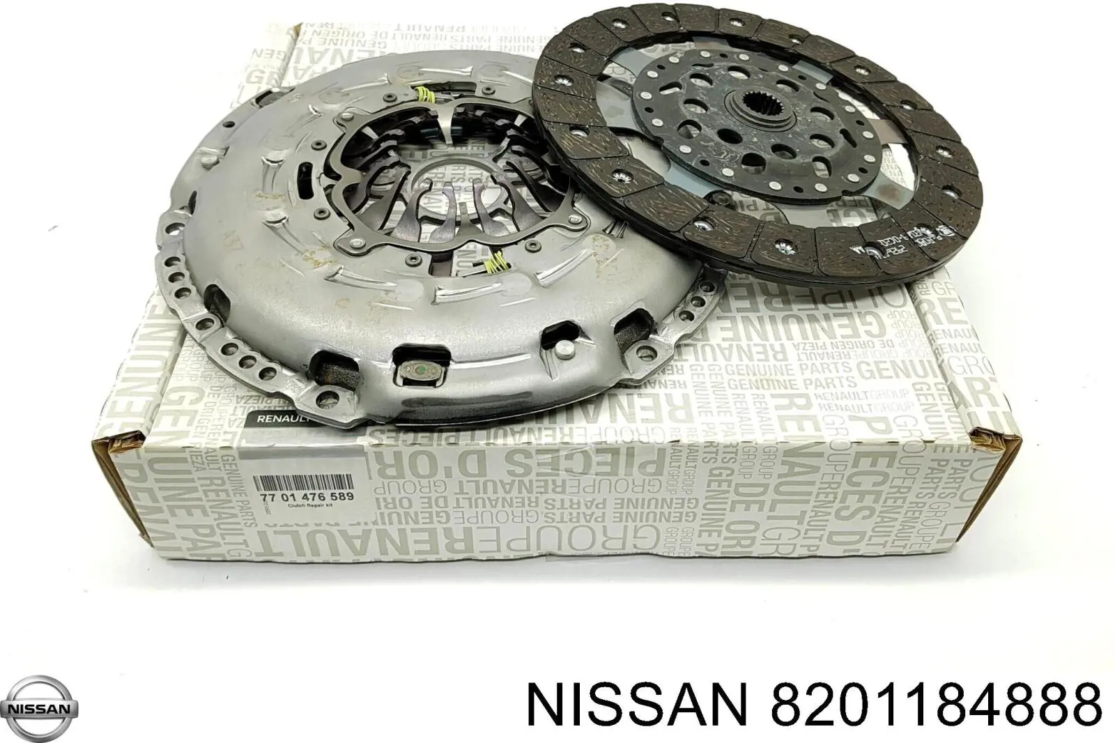 Комплект зчеплення (3 частини) Nissan/Infiniti 8201184888 ціна, від 106.36 USD