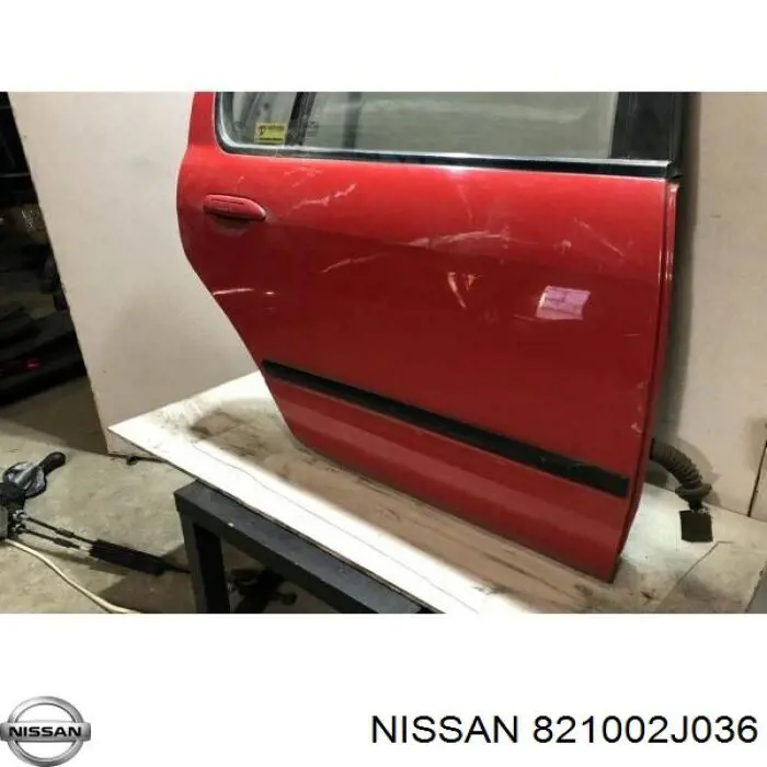 Двері задні, праві Nissan Primera седан (P11) (1996 - 2002) ціна, від 57.02 USD