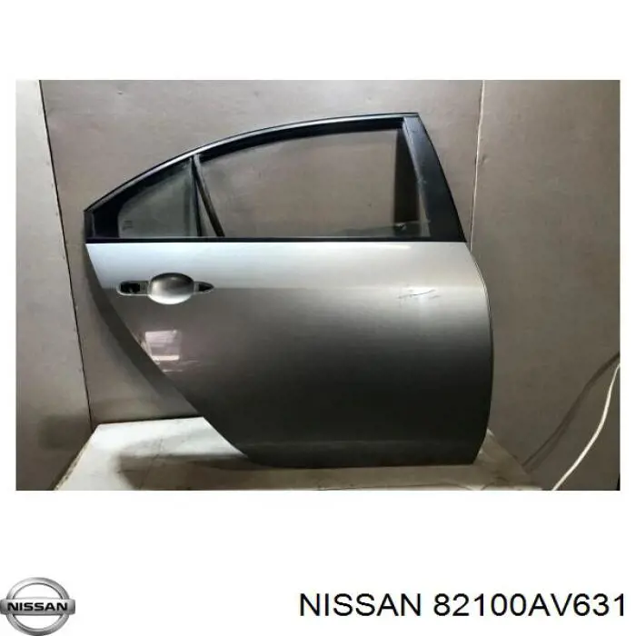 Двері задні, праві 82100AV631 Nissan/Infiniti