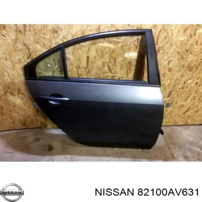 82100AV631 Nissan/Infiniti Двері пасажирські задні праві
