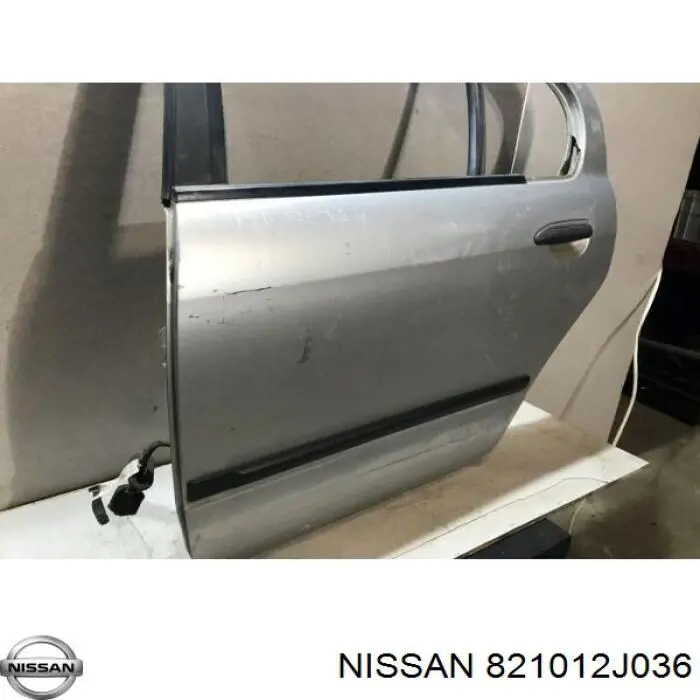 Двері задні Nissan/Infiniti 821012J036 ціна, від 25.33 USD